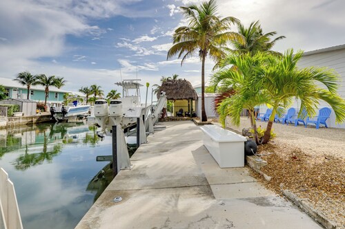 Fish & Boat On-site! Waterfront Florida Keys Home