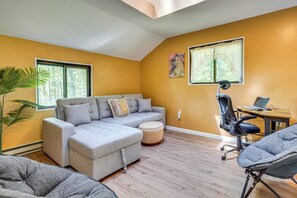 House (2 Bedrooms) | Interior - Poconos Family Home w/ Game Room + Community Perks (East Stroudsburg)