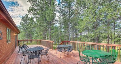 Furnished Deck, Black Hills View: 'lazy U' Retreat