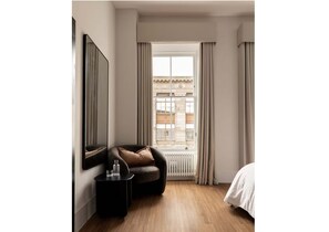 1 bedroom, desk, iron/ironing board, travel cot