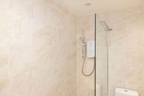 Shower, hair dryer