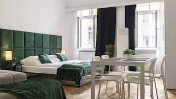 1 bedroom, WiFi, bed sheets