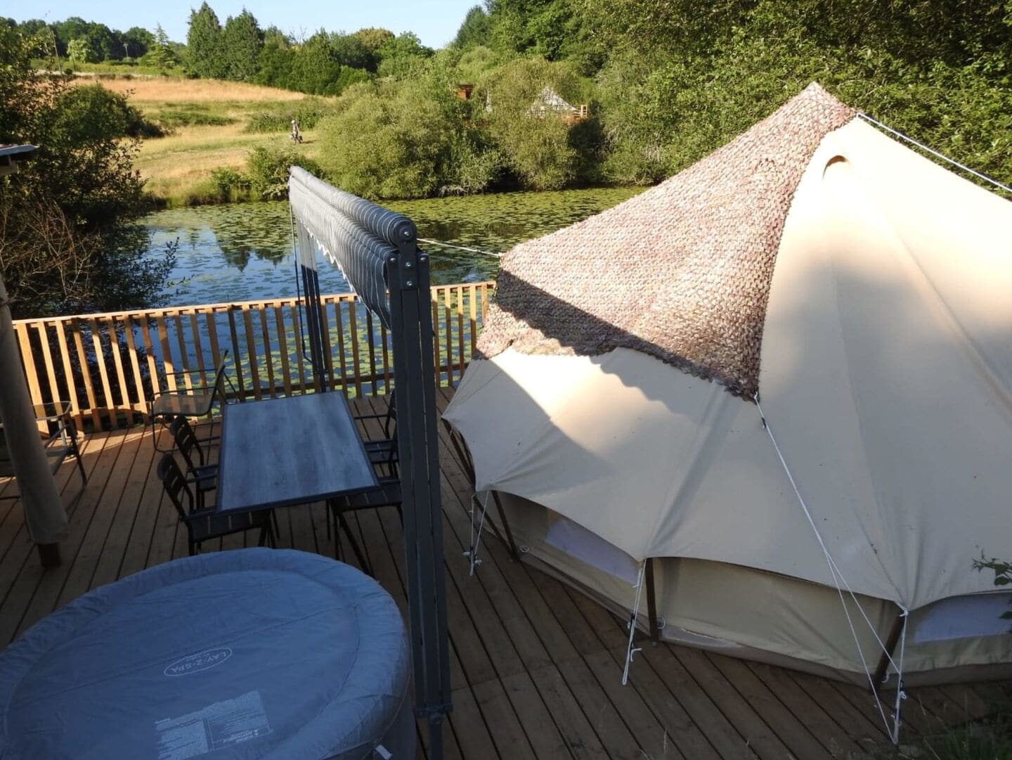 Tenda Classic, balcone, vista lago | Wi-Fi gratuito