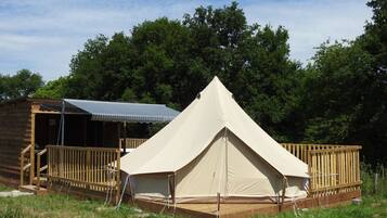 Tente, patio, vue jardin | Wi-Fi gratuit