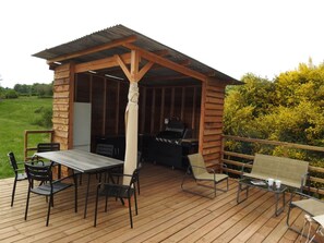Comfort Tent, Balcony, Lake View | Private kitchen