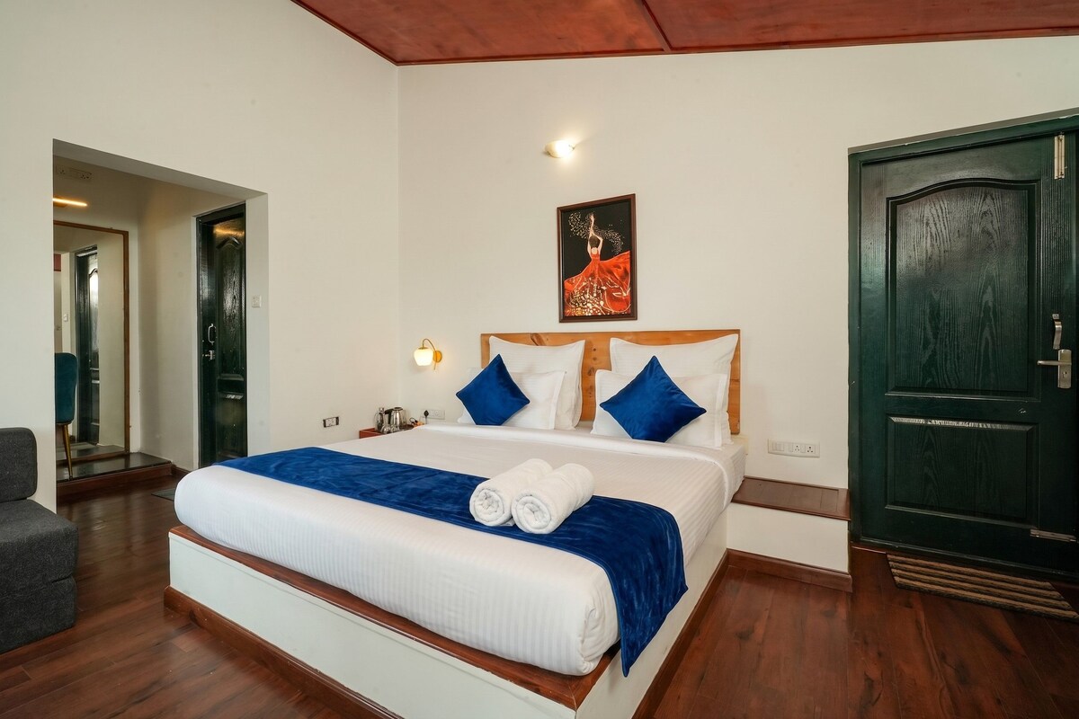 Deluxe Double Room, Balcony, Mountain View | Iron/ironing board (on request), WiFi (free)