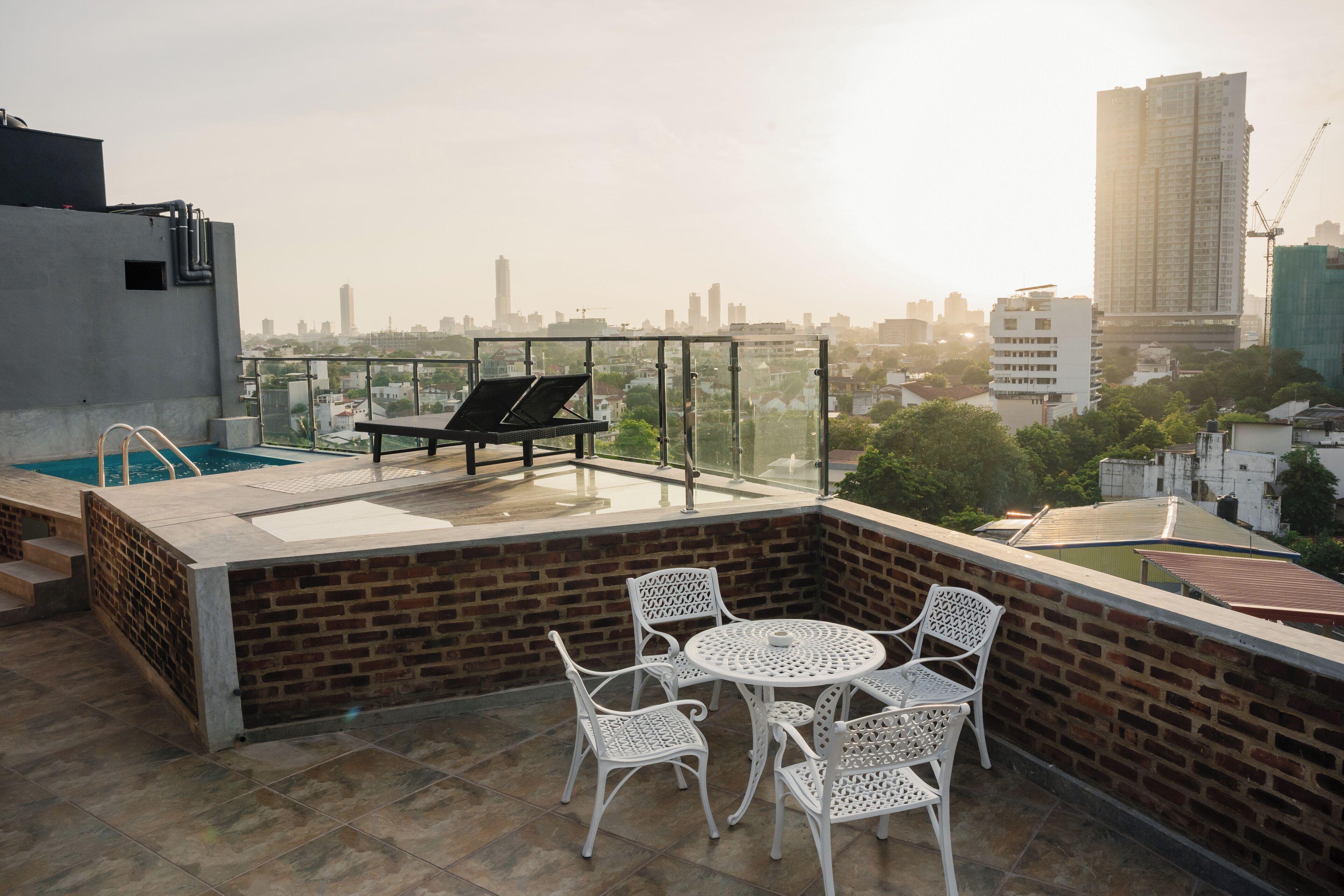 Terraza en la azotea