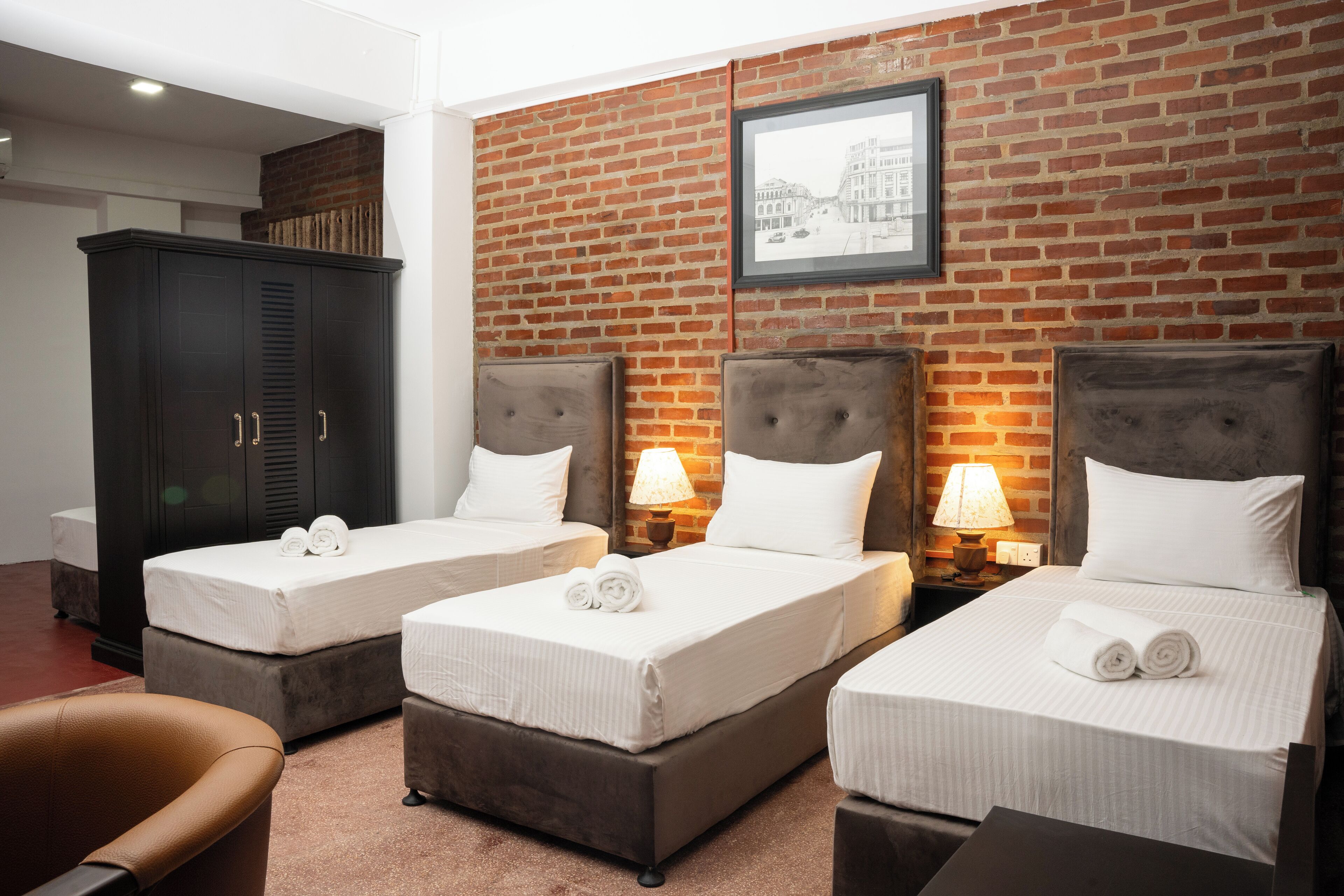 ห้องแฟมิลี่สำ หรับสี่ท่าน | โต๊ะทำงาน, เตารีด/โต๊ะรีดผ้า, Wi-Fi ฟรี