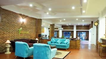 Sala de estar en el lobby