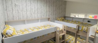 Room-bunk bed Room for 4 Next to the sea