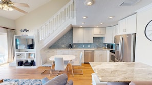 Condo, 3 Bedrooms | Private kitchen | Fridge, coffee/tea maker, toaster
