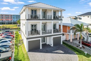 House, 6 Bedrooms | Exterior - 141 Brand New Luxury 6br/6ba Build W/ Heated Pool! 6 Bedroom Home (Fort Myers Beach)