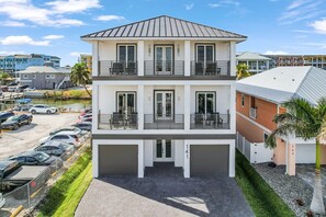 House, 6 Bedrooms | Exterior - 141 Brand New Luxury 6br/6ba Build W/ Heated Pool! 6 Bedroom Home (Fort Myers Beach)