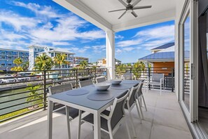 House, 6 Bedrooms | Outdoor dining - 141 Brand New Luxury 6br/6ba Build W/ Heated Pool! 6 Bedroom Home (Fort Myers Beach)