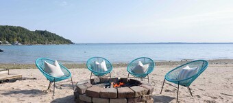 Mission Point 6BR Gem | Bay Views, Private Beach