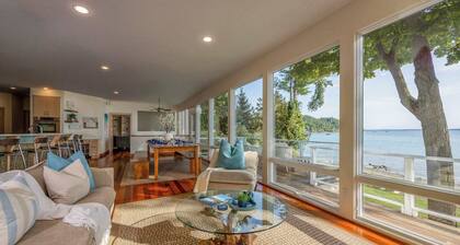 Mission Point 6BR | Bay Views, Beach, Boat Dock!