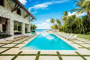 Villa, Accessible | 12 bedrooms, Internet - Private Beach Estate w Pool Elevator Chef Butler (La Romana)