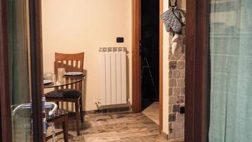 Apartment | Private kitchen | Fridge, stovetop, espresso maker, high chair