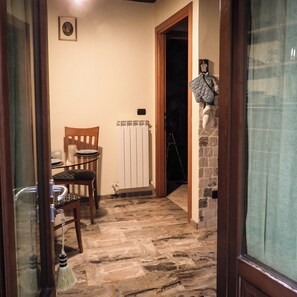 Apartment | Private kitchen | Fridge, stovetop, espresso maker, highchair