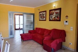 TV, fireplace - The pearl lily (Marsciano)