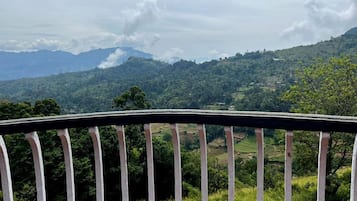 Deluxe Double Room, Balcony, Mountain View | Terrace/patio