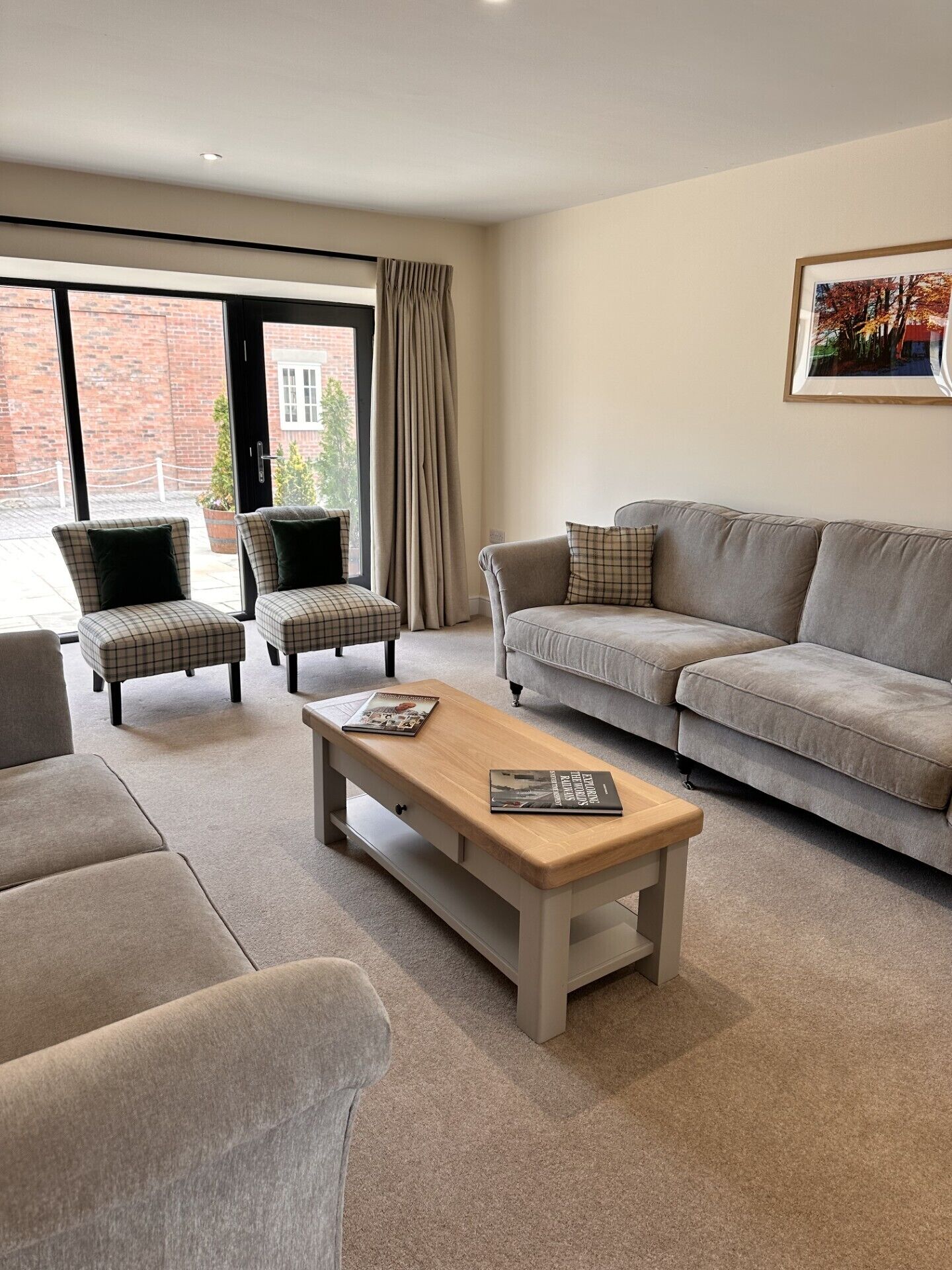 Bridle - Luxury, Pet Friendly House with Hot Tub | Living area | Flat-screen TV