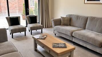 Bridle - Luxury, Pet Friendly House with Hot Tub | Living area | Flat-screen TV