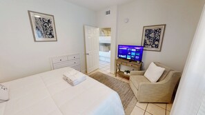 1 bedroom, iron/ironing board, free WiFi, bed sheets