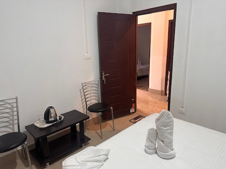 Wifi gratis y ropa de cama