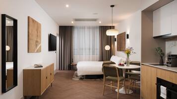 Classic Apartment, 2 Bedrooms | Living area