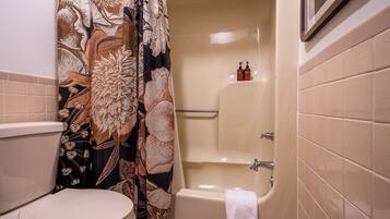 Hair dryer, towels