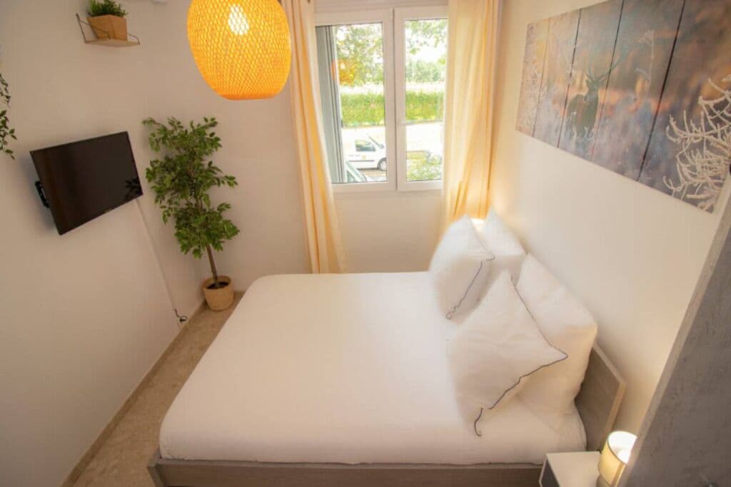 1 chambre, Wi-Fi, draps fournis
