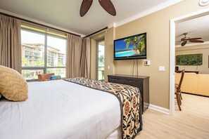 4 habitaciones, tabla de planchar con plancha y cuna de viaje 