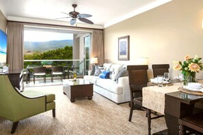 TV - Honua Kai Hokulani | 3 Free Rental Cars | KBM Resorts | Extra-large Corner Suite | 3 Units, 4 Bedrooms | ML-1754 (Lahaina)