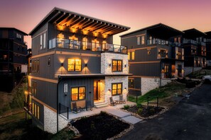 Façade de l’hébergement