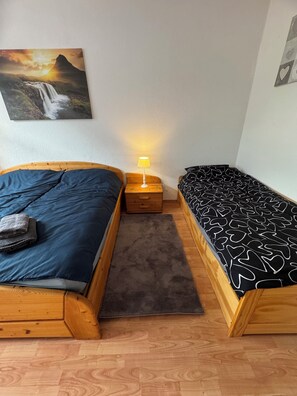 Desk, iron/ironing board, free WiFi, bed sheets