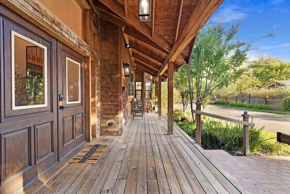 Exterior detail - Two Homes | Space To Gather | Facing Bidwell Park! (Chico)