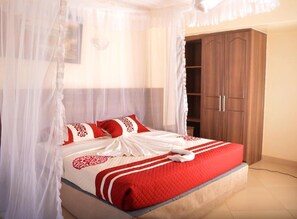 Sistema de insonorización, wifi gratis y ropa de cama 