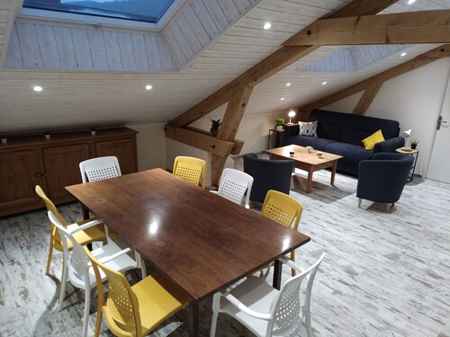 Le Lupicin. Grand T3 pour 7 personnes très confortable