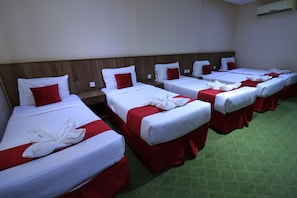 In-room safe, blackout drapes, bed sheets
