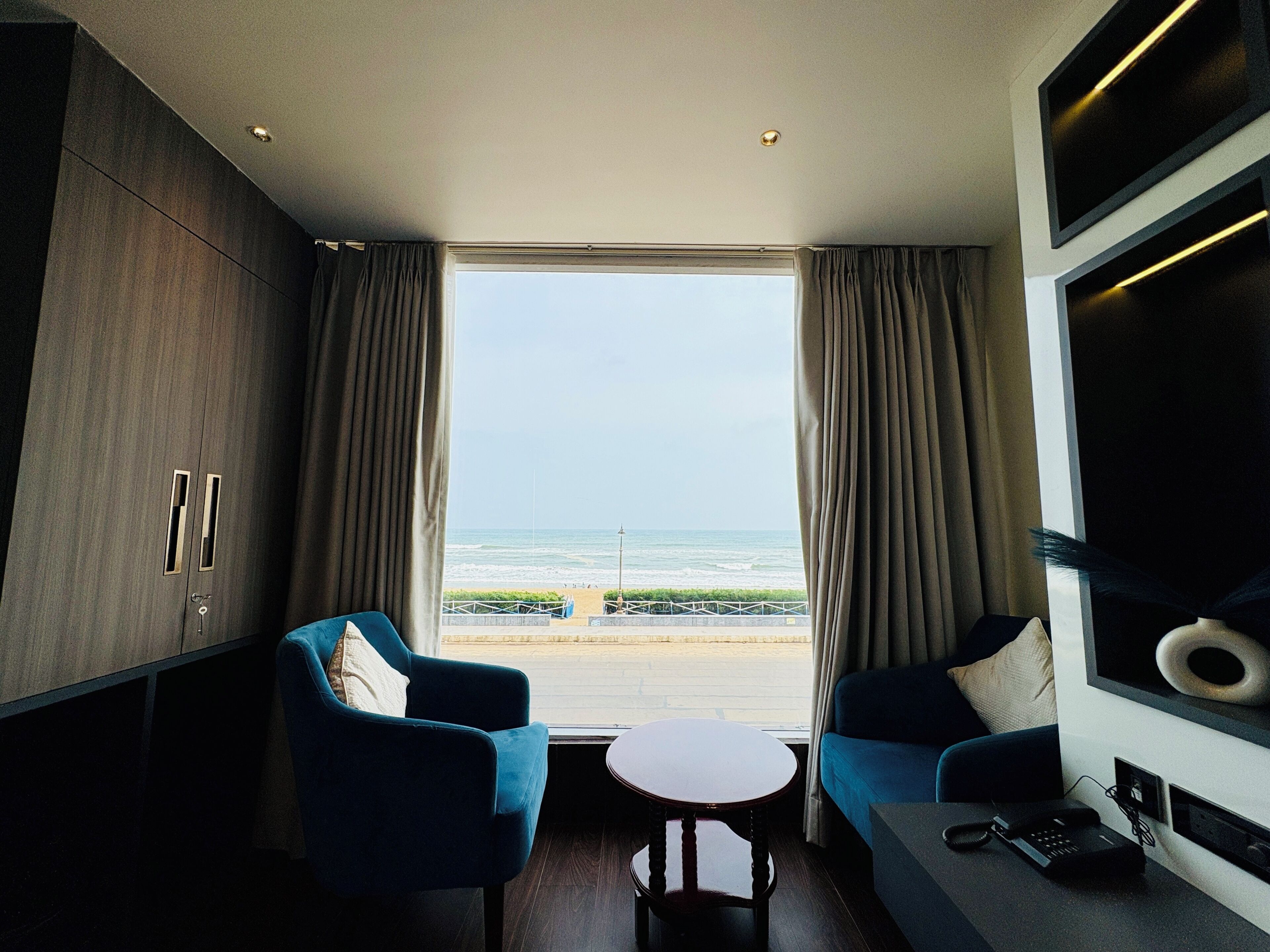 Phòng đôi Executive, quang cảnh biển | Truy cập Internet không dây miễn phí, bộ trải giường 