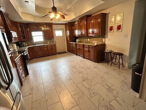 Microwave, oven, stovetop