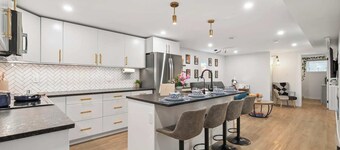 Private theatre, themed rooms, and comfort near Whyte Ave & Downtown