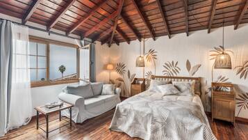 1 slaapkamer, een strijkplank/strijkijzer, wifi, beddengoed