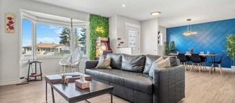 Pac-Man fun, pet-friendly comfort, and cozy vibes near Downtown Edmonton