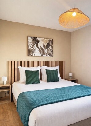 3 makuuhuonetta, silitysrauta/-lauta, ilmainen Wi-Fi, vuodevaatteet