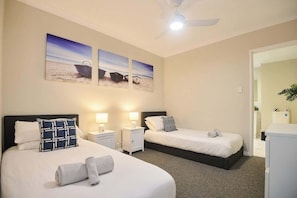3 bedrooms, iron/ironing board, travel cot, free WiFi