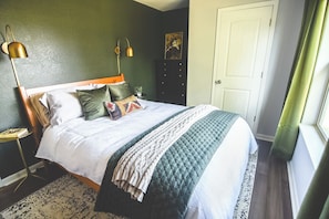 1 habitación, wifi y ropa de cama
