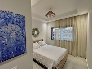 2 habitaciones, acceso a internet y ropa de cama 