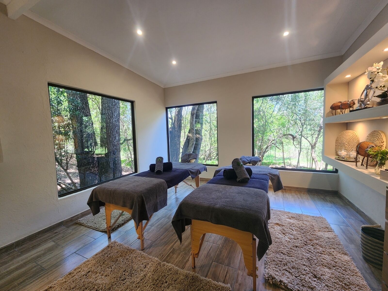 Aromaterapia, envolturas corporales, tratamientos faciales